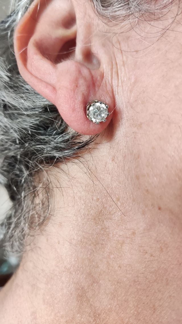 Pendientes plata circonitas joyería *Nuevos!