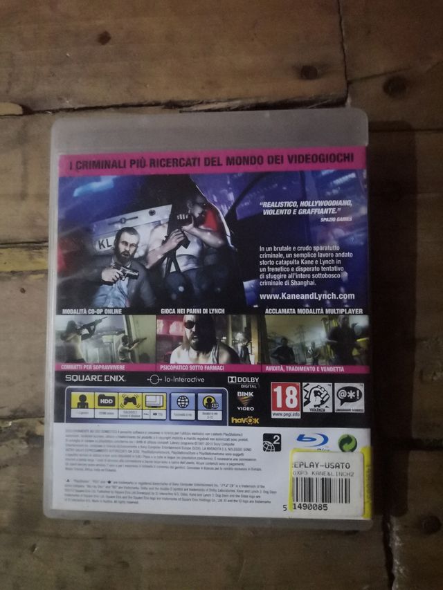 Kane e lynch 2 dogs day PS3