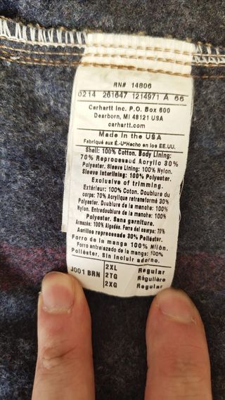 Chaqueta Carhartt Detroit XXL Vintage