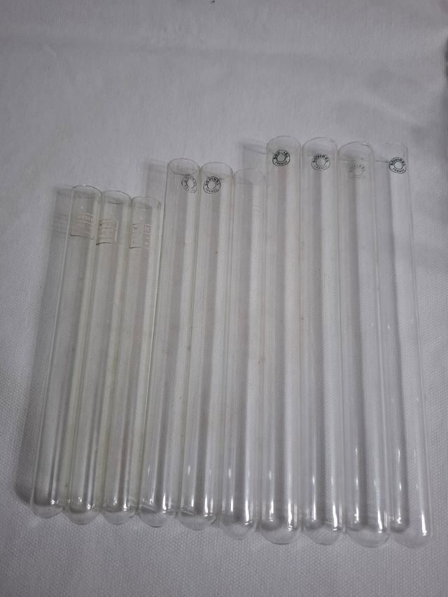 Probetas y Tubos de Ensayo (Química)