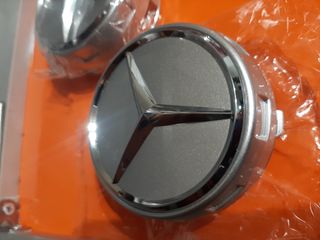 4 Tapabujes k sobresalen  75mm 7.5cm Mercedes Benz