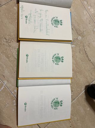 3 Libros de Dan el genio del gol