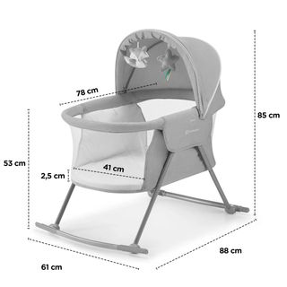 Cuna mecedora Kinderkraft