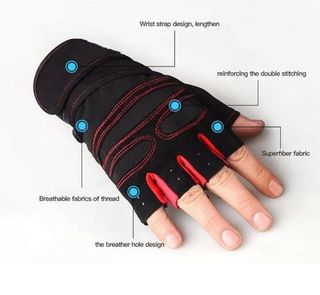NUEVO Guantes de gimnasio con Gel - Talla L/XL/XXL
