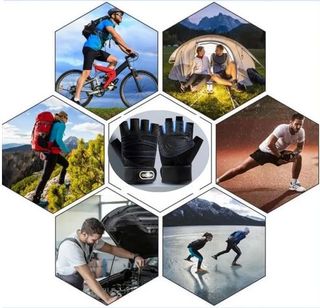 NUEVO Guantes de gimnasio con Gel - Talla L/XL/XXL