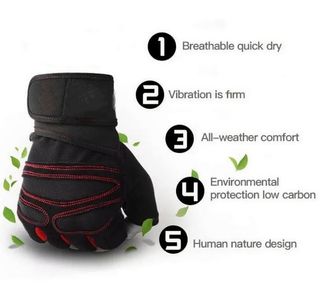 NUEVO Guantes de gimnasio con Gel - Talla L/XL/XXL