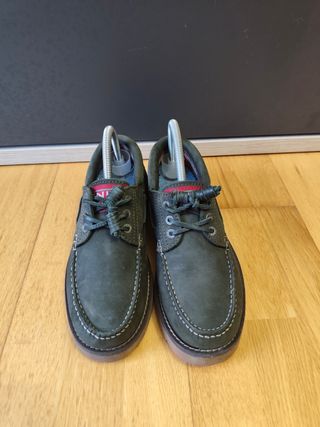 Zapatillas Snipe marrón-verdes