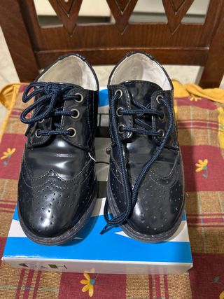 Scarpe bimba eleganti blu navy