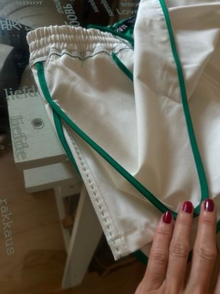Minifalda Zara blanca XS