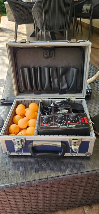 Robot Newgy Donic ping-pong 1040 pack completo