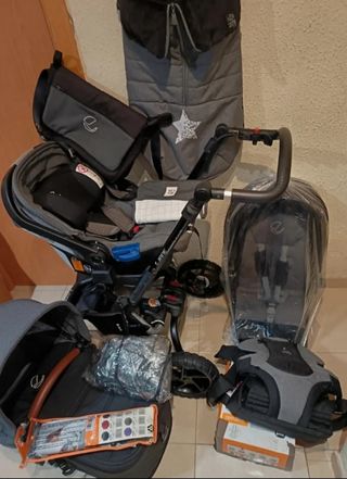 Carrito Bebe Todoterreno Jane Crosswalk Trio