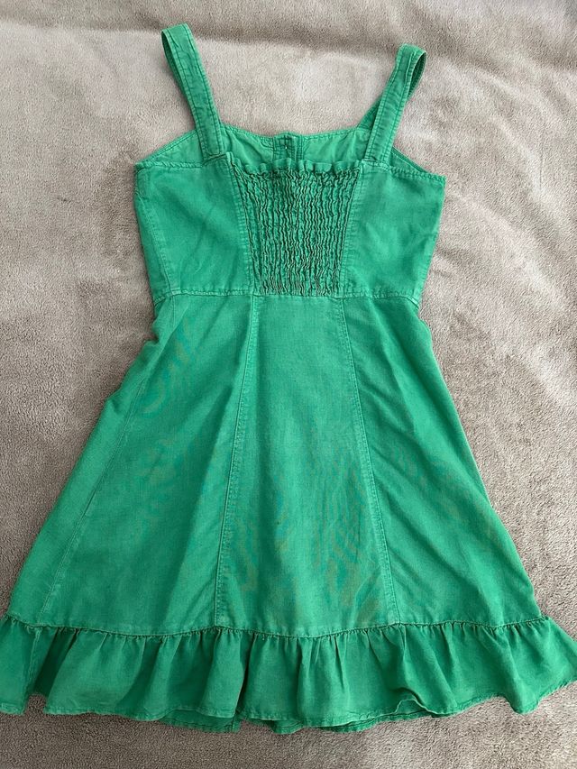 Vestido Zara lino