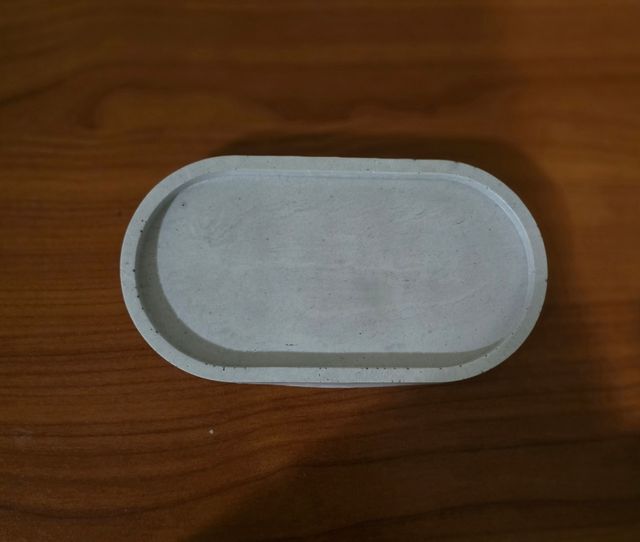 Vassoio ovale portagioie