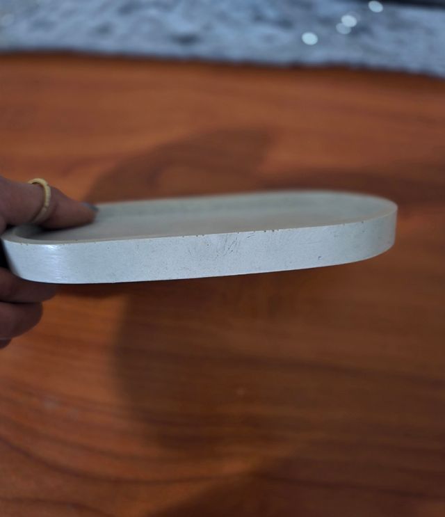 Vassoio ovale portagioie