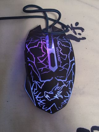 Ratón Gaming VGURD Negro