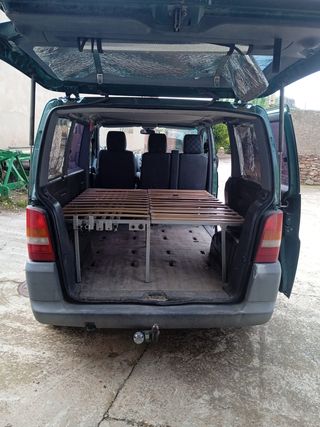 Cama plegable furgoneta camper