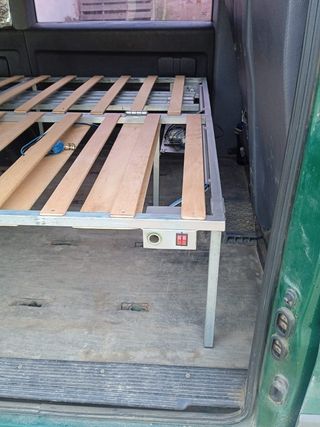 Cama plegable furgoneta camper