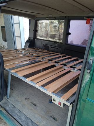 Cama plegable furgoneta camper