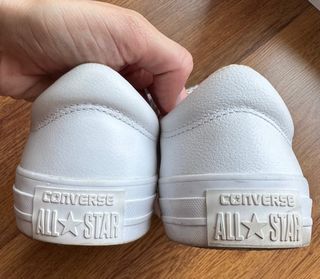 Converse blancas - zapatillas de cuero