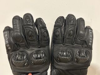 Guantes moto Armour - Piel