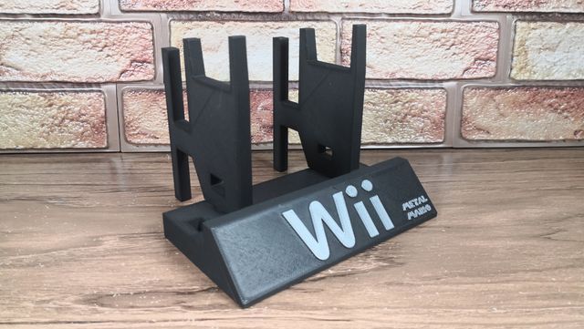 Stand Wii Mario Zelda Donkey Kong Chrome Silver