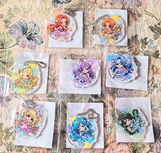 Complete Set Acrylic Keychain Mermaid Melody