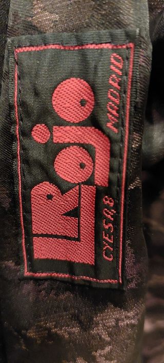 Abrigo piel bisonte marrón XL