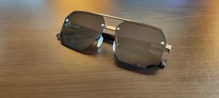 Gafas Cuadradas Con Doble Puente y Sin Frame