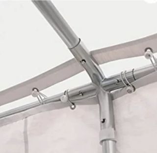Carpa 6x4 pérgola cenador. Resistente frío, lluvia