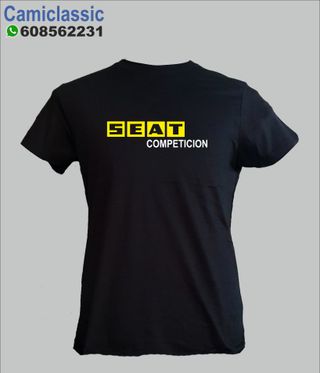 Seat competicion 127 132 TODOS LOS MOD camiseta!!
