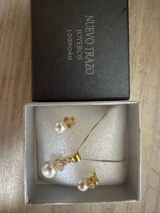 Joyas Nuevo Trazo: Pendientes y Gargantilla