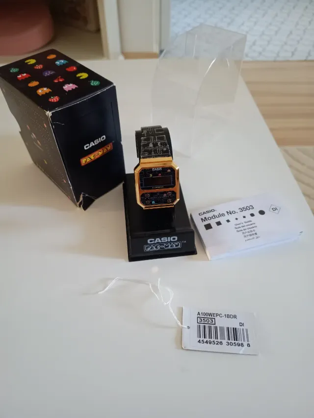 Reloj Casio Pac-Man edición limitada NO NEGOCIABLE