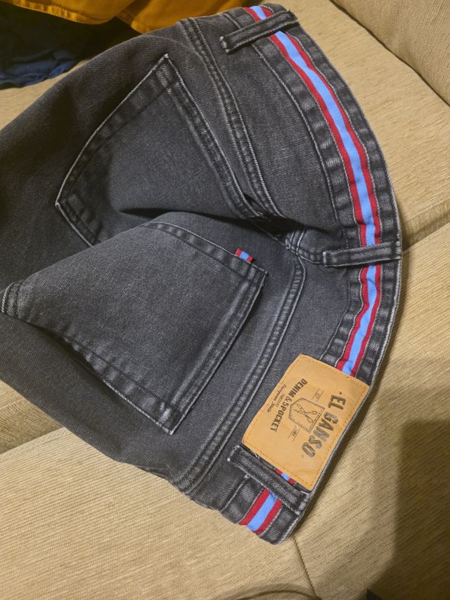 Pantalones negros El Ganso