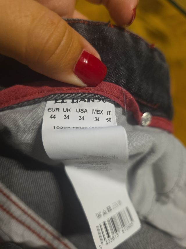 Pantalones negros El Ganso