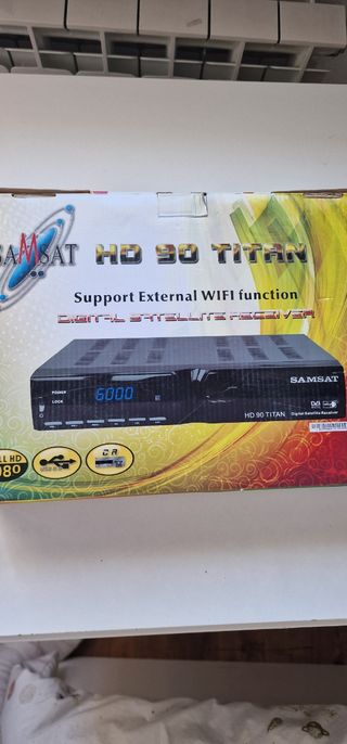 Samsat HD 90 Titan - Receptor Satélite