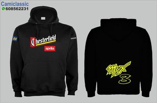 Aprilia chesterfield camisetas sudaderas CHAQUETAS