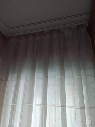 Cortinas blancas