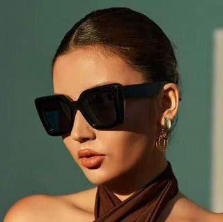 Gafas Oversize Cuadradas estilo mariposa