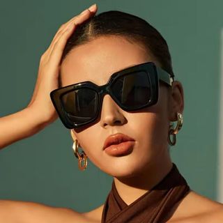 Gafas Oversize Cuadradas estilo mariposa