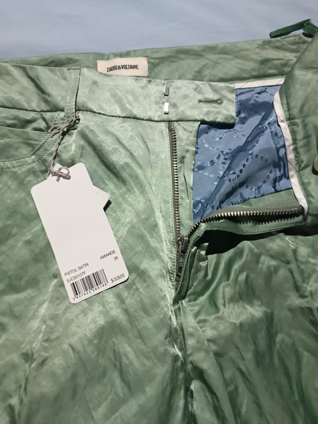 Pantalones Zadig Voltaire - Verde Oliva - M