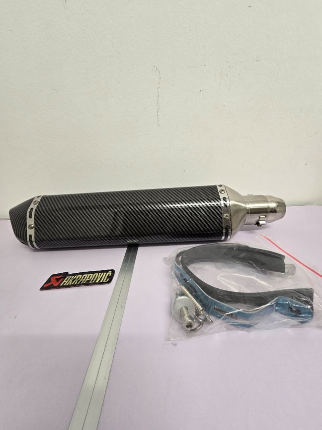 escape moto 51mm - carbono