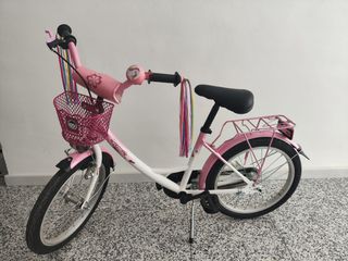 Bicicleta niña 18" rosa