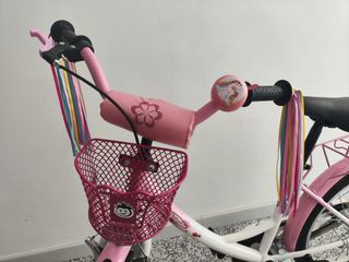 Bicicleta niña 18" rosa
