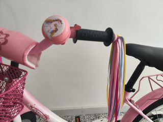 Bicicleta niña 18" rosa