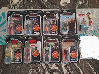 Lote 9 figuras 3'75" Kenner Hasbro,Star Wars 