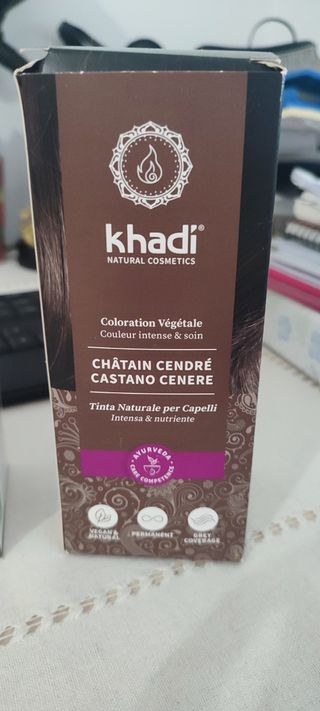 Tinte Khadi Castaño Ceniza