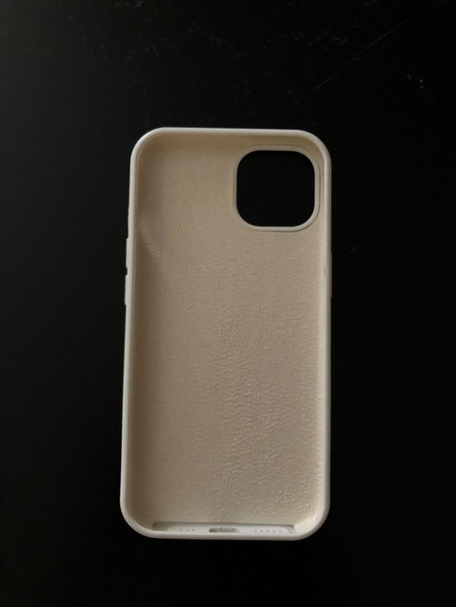 Funda blanca silicona iphone 13 nueva