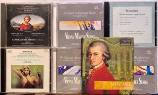 7 CD classica Bach Beethoven Mozart Vivaldi Wagner