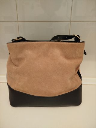 Bolso Parfois beige y negro