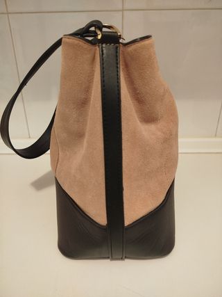 Bolso Parfois beige y negro